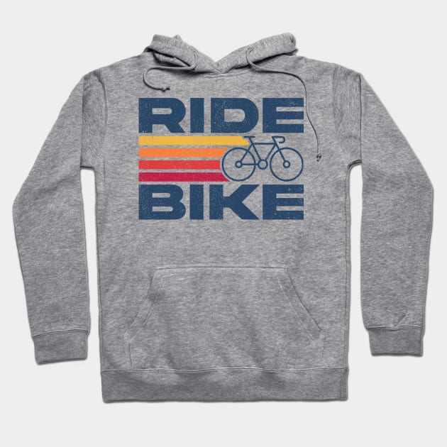 Ride Bike And Enjoy The Ride Hoodie by Sachpica